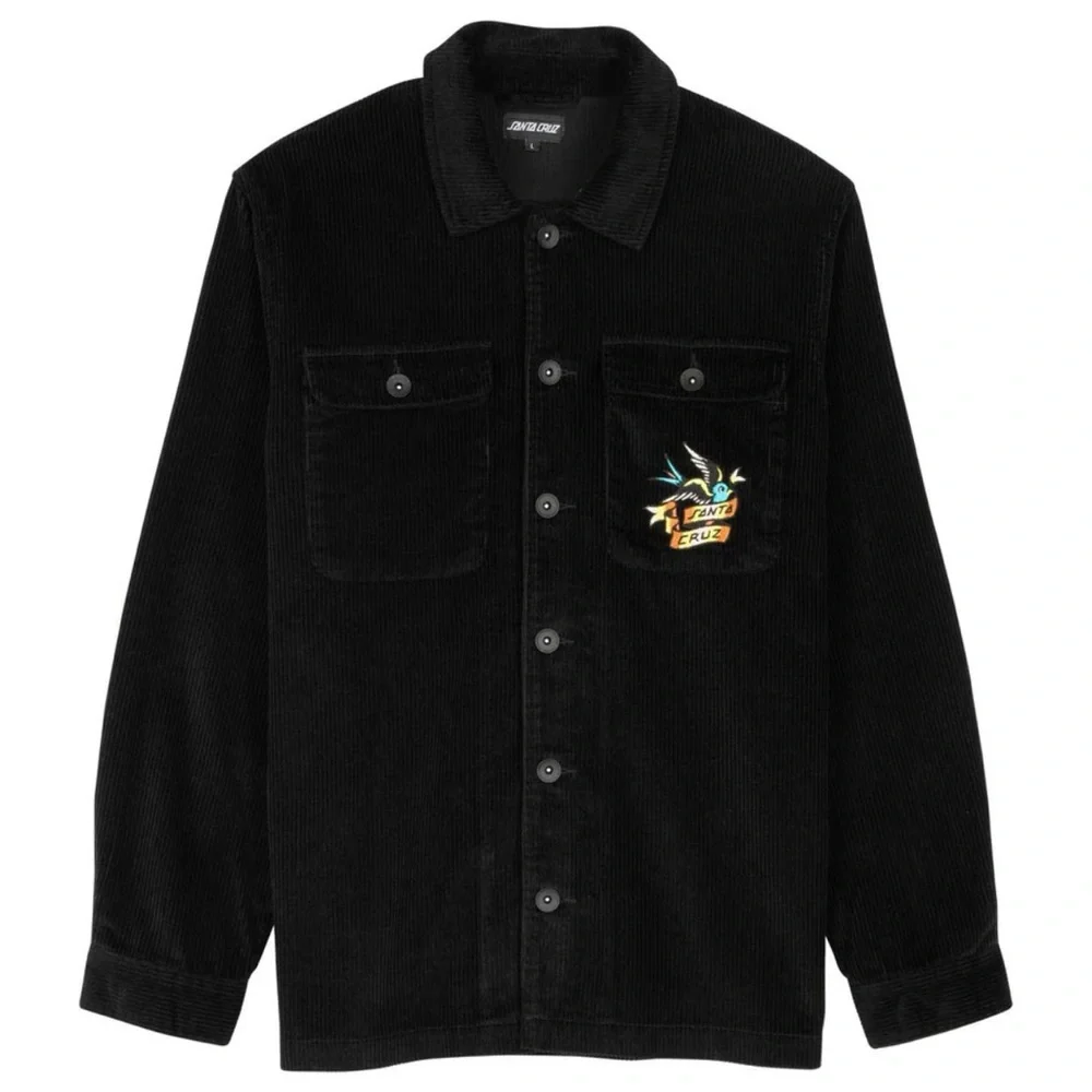 Santa Cruz Skateboards Sommer Sparrow Mens Oversized Corduroy SHACKET